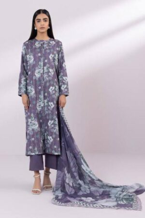 Sapphire 3-Piece Printed Jacquard Suit